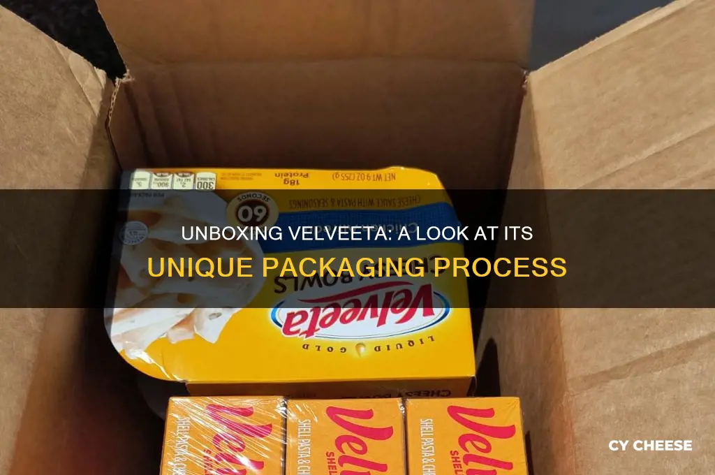 how is velveeta cheese packaged