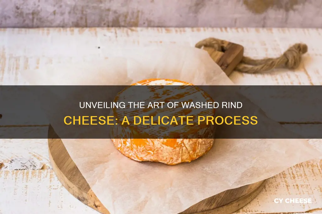 how is washed rind cheese made