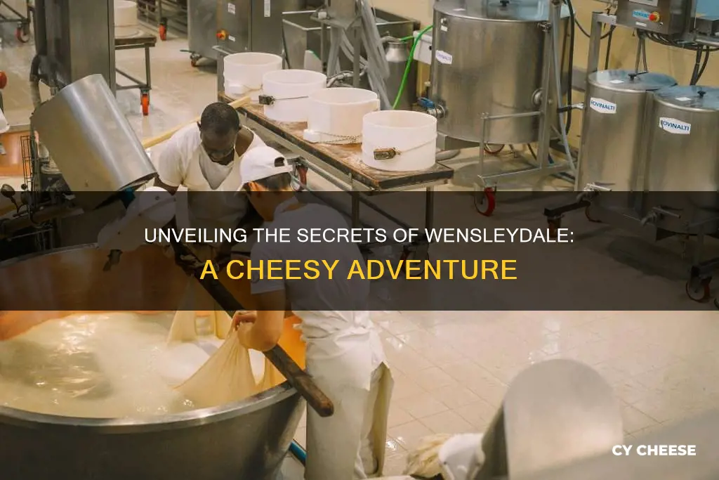 how is wensleydale cheese made