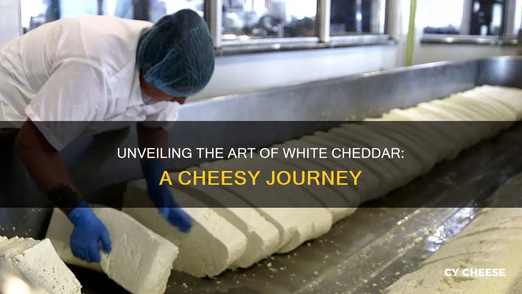 how is white cheddar cheese made