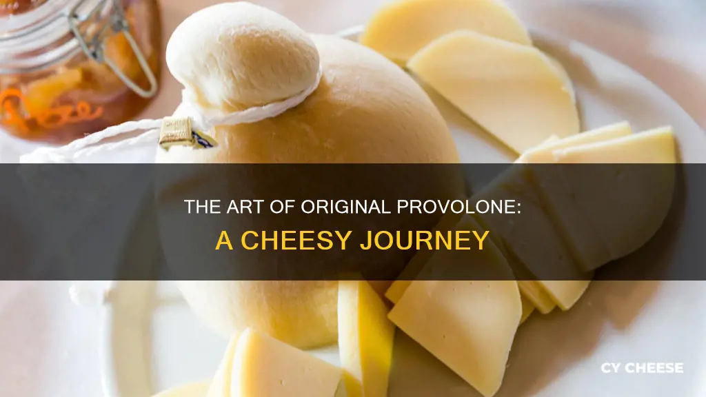 how it the orginal provolone cheese made