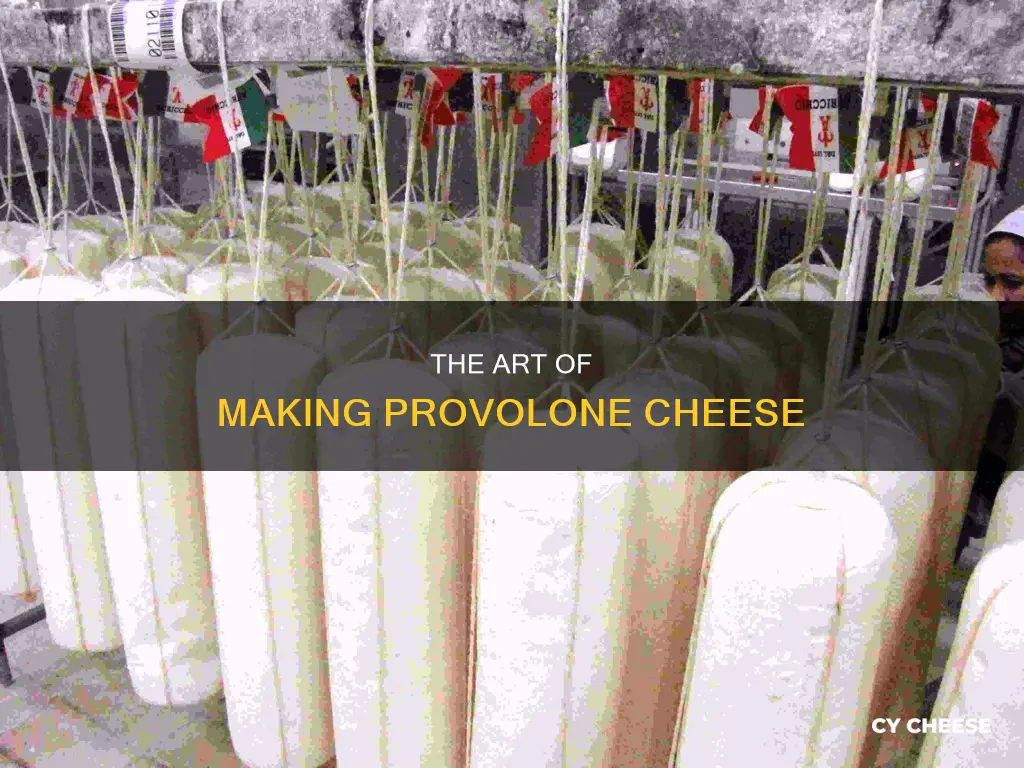 how it the orginal provolone cheese made