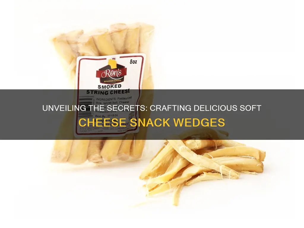 how its made soft cheese snack wedges