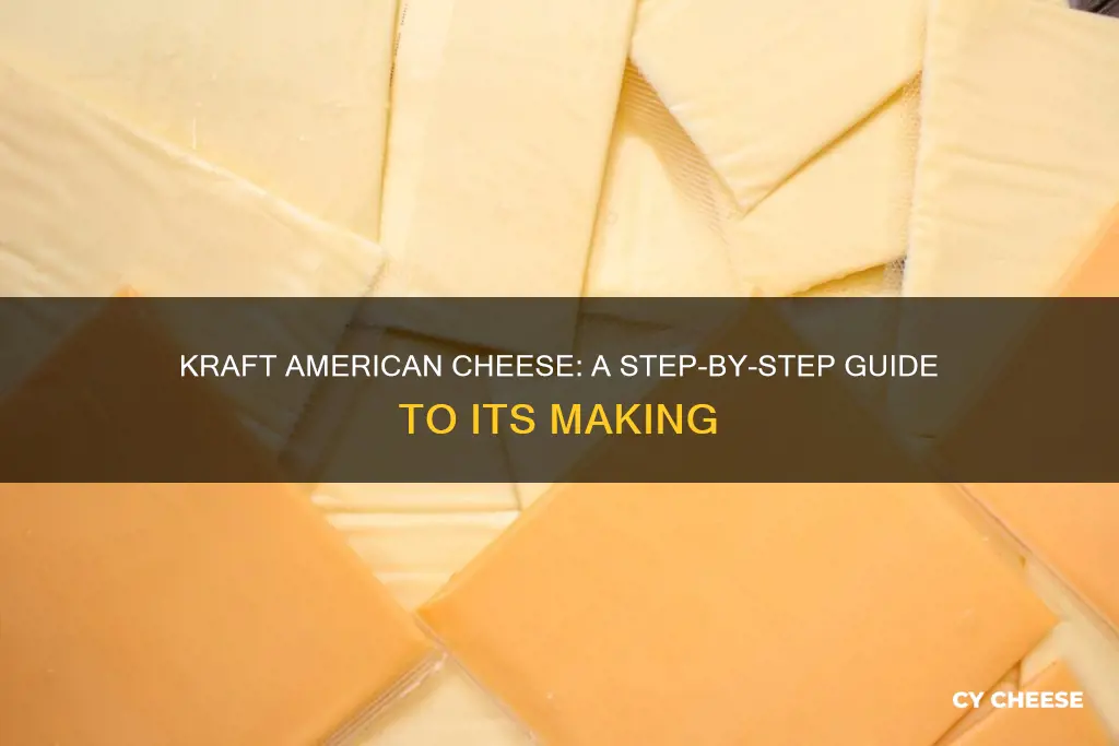 how kraft american cheese is made