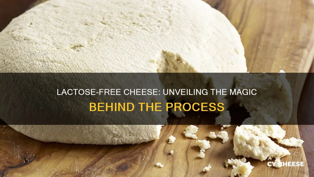 how lactose free cheese is made