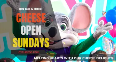 Chuck E. Cheese's Sunday Hours: When Do They Close?