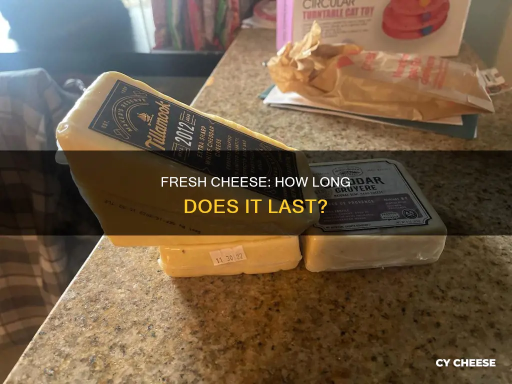 how ling until fresh cheese goes bad