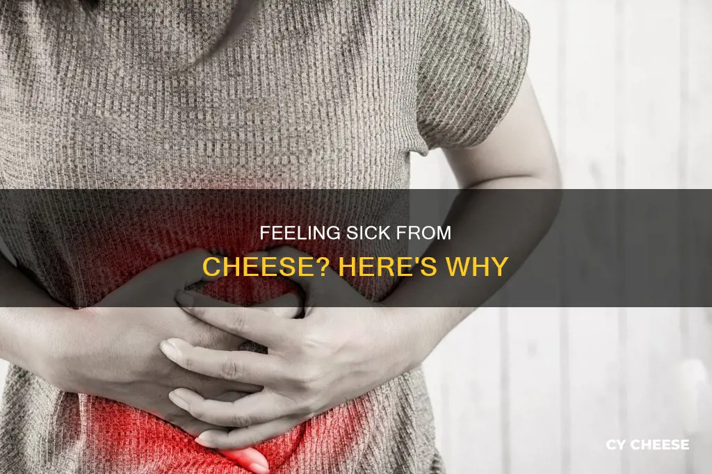 how lomg after sating bad cheese