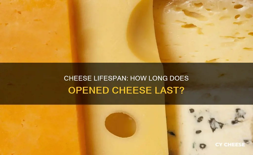 how long after cheese is opened before it spoils