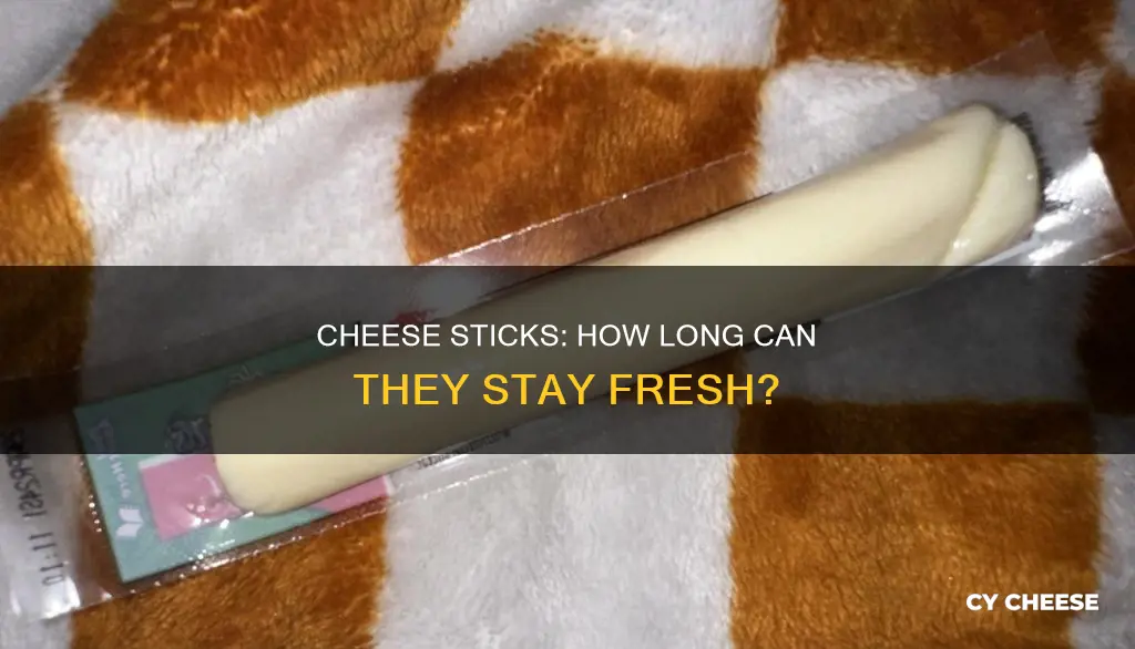 how long are cheese sticks at room temperature