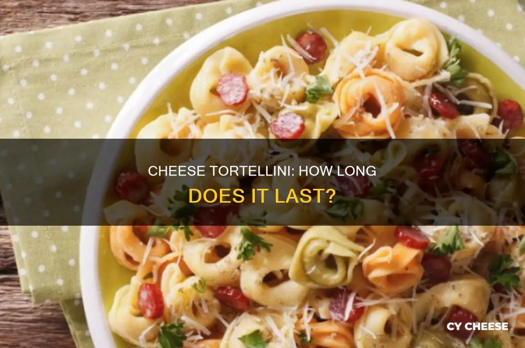 how long are cheese tortellini good for