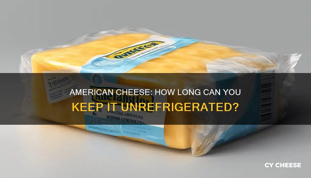 how long cam i keep american cheese out