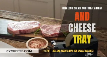 Freezing Meat and Cheese Trays: How Long is Too Long?