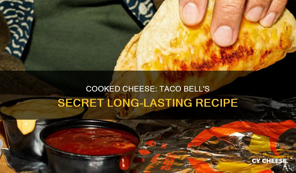 how long cooked cheese taco bell