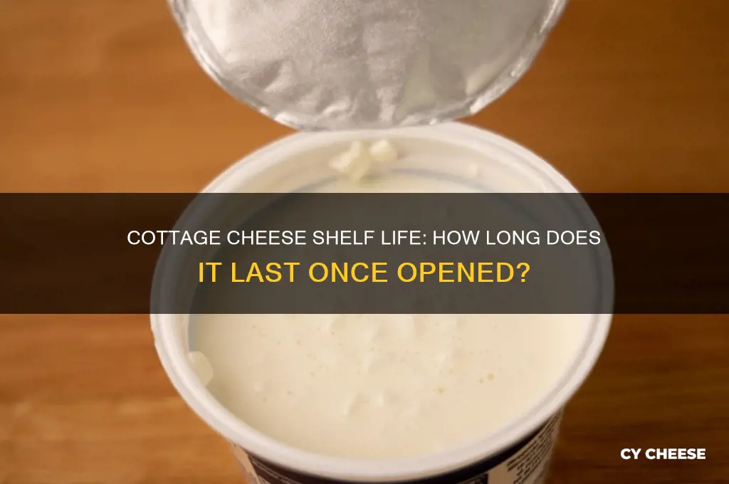 how long cottage cheese closed
