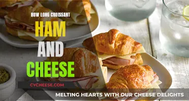 The Ultimate Croissant: Ham and Cheese Delight