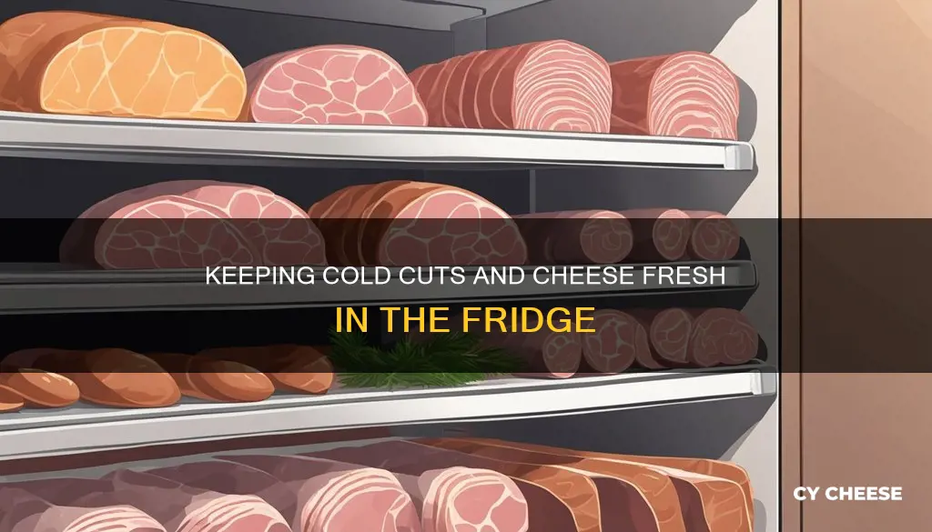 how long deli cold cuts cheese fridge keep