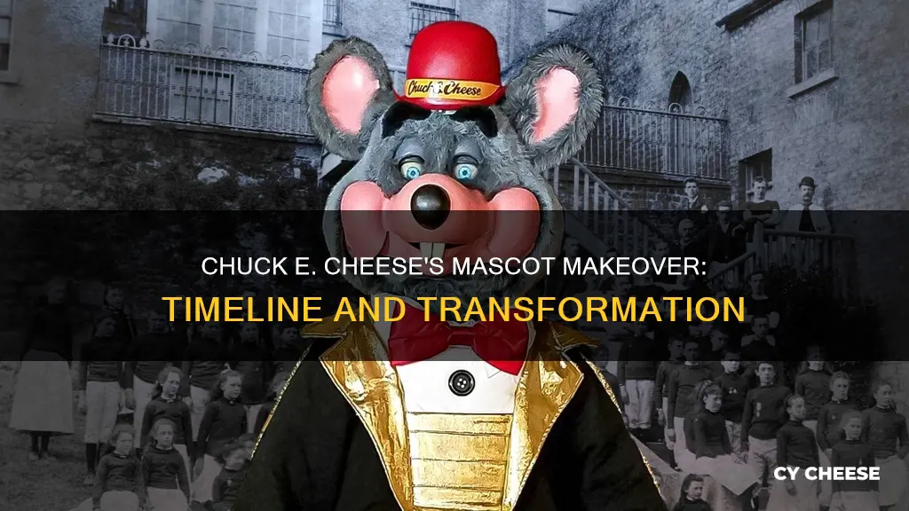 how long did it take for chucke cheese mascot update