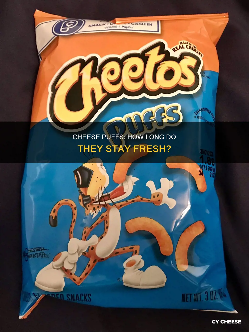 how long do cheese puffs last