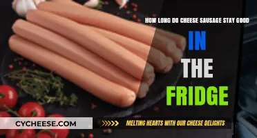 Cheese Sausage: How Long Does it Last?