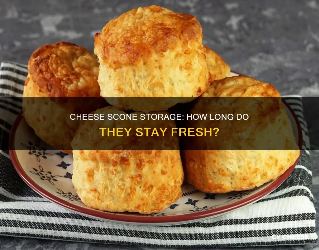 how long do cheese scones last