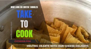 Steaming Cheese Tamales: How Long Does It Take?