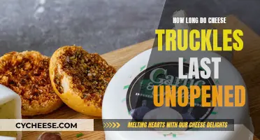 Cheese Truckles: Unopened Shelf Life and Storage Tips