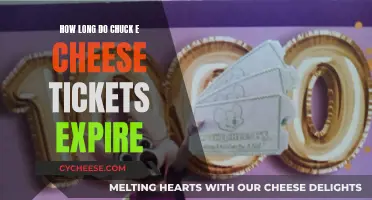 Chuck E Cheese Tickets: Expiry and Validity Explained