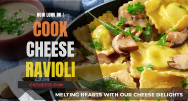 Cooking Cheese Ravioli: Perfect Timing for Delicious Results