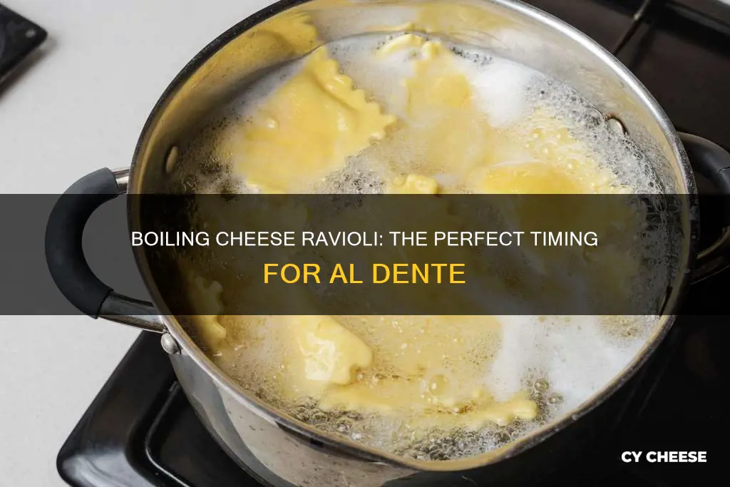 how long do you boil cheese ravioli