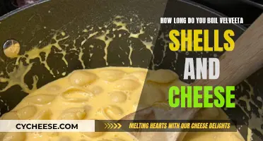 The Perfect Velveeta Shells and Cheese: Boiling Time Revealed