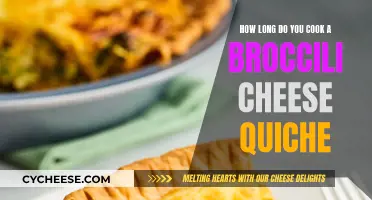 Broccoli Cheese Quiche: Baking Time and Tips