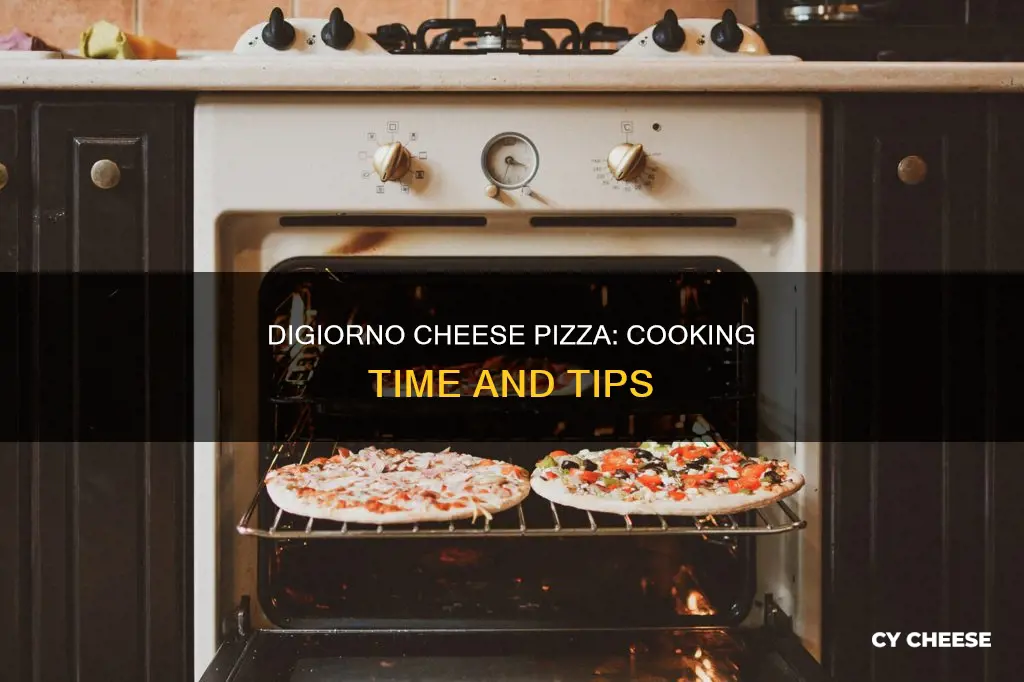 how long do you cook a digiorno cheese pizza