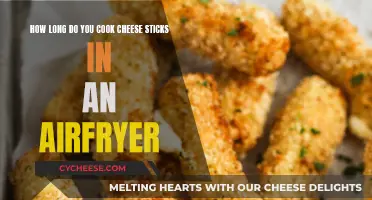 Air Fryer Cheese Sticks: Cooking Time Perfection