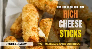 Cheese Sticks: Cooking Time for a Crispy, Golden Treat