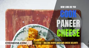 Cooking Paneer Cheese: Perfect Timing for Delicious Results