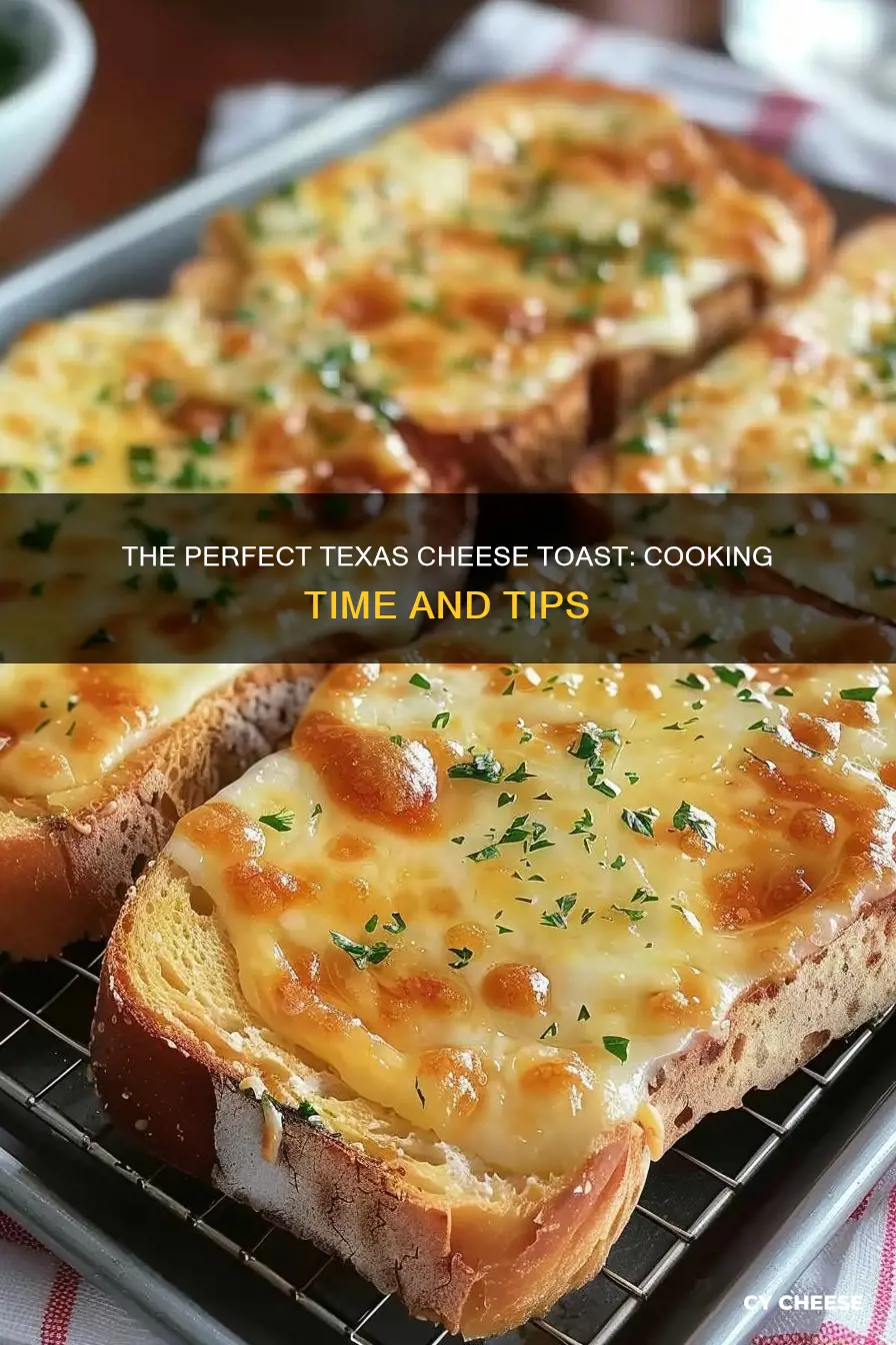 how long do you cook texas cheese toast for