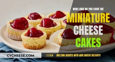 Cheese Cake Cooking Time: Mini-Sized Delights