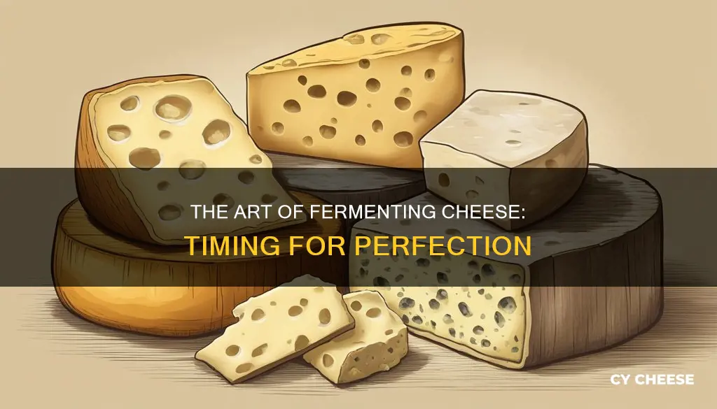 how long do you ferment cheese for