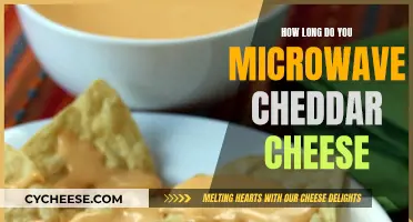 Microwaving Cheddar Cheese: Time and Temperature Guide