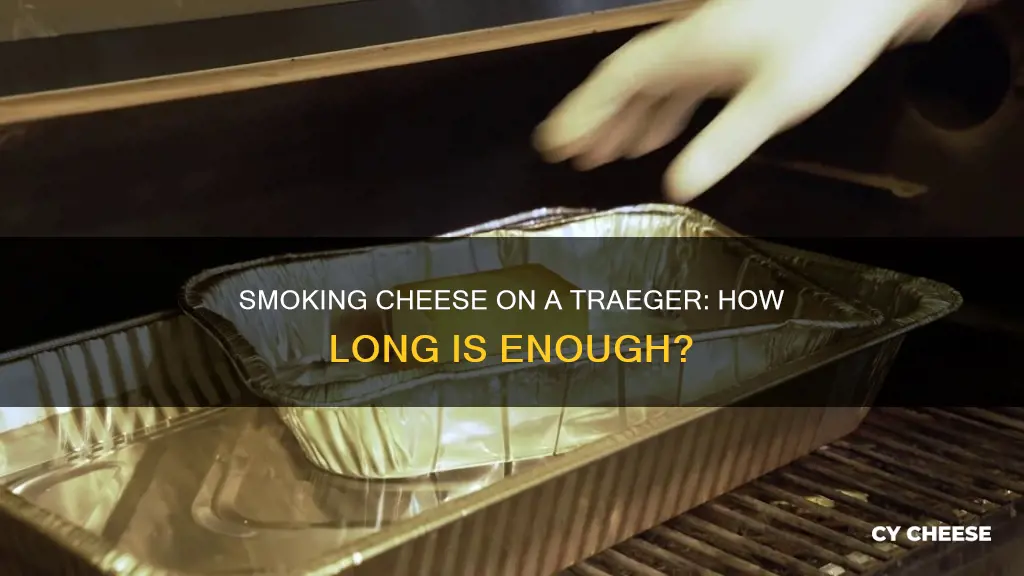 how long do you smoke cheese on a traeger