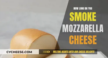 Smoking Mozzarella: How Long to Smoke This Cheesy Goodness?