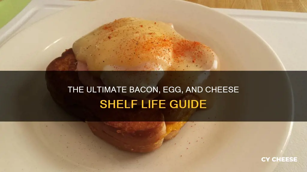 how long does a bacon egg and cheese last