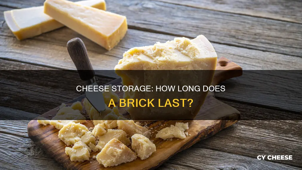 how long does a brick of cheese last