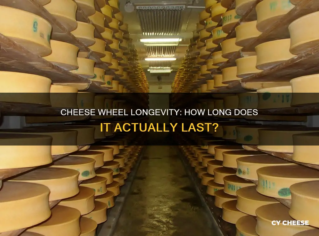 how long does a cheese wheel last