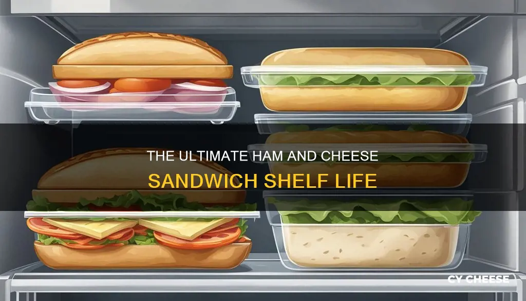 how long does a ham and cheese sandwich last