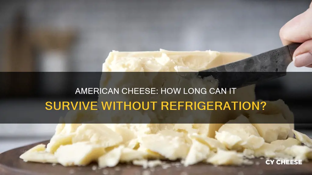 how long does american cheese last without refrigeration