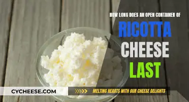 Ricotta Cheese: How Long Does It Last?