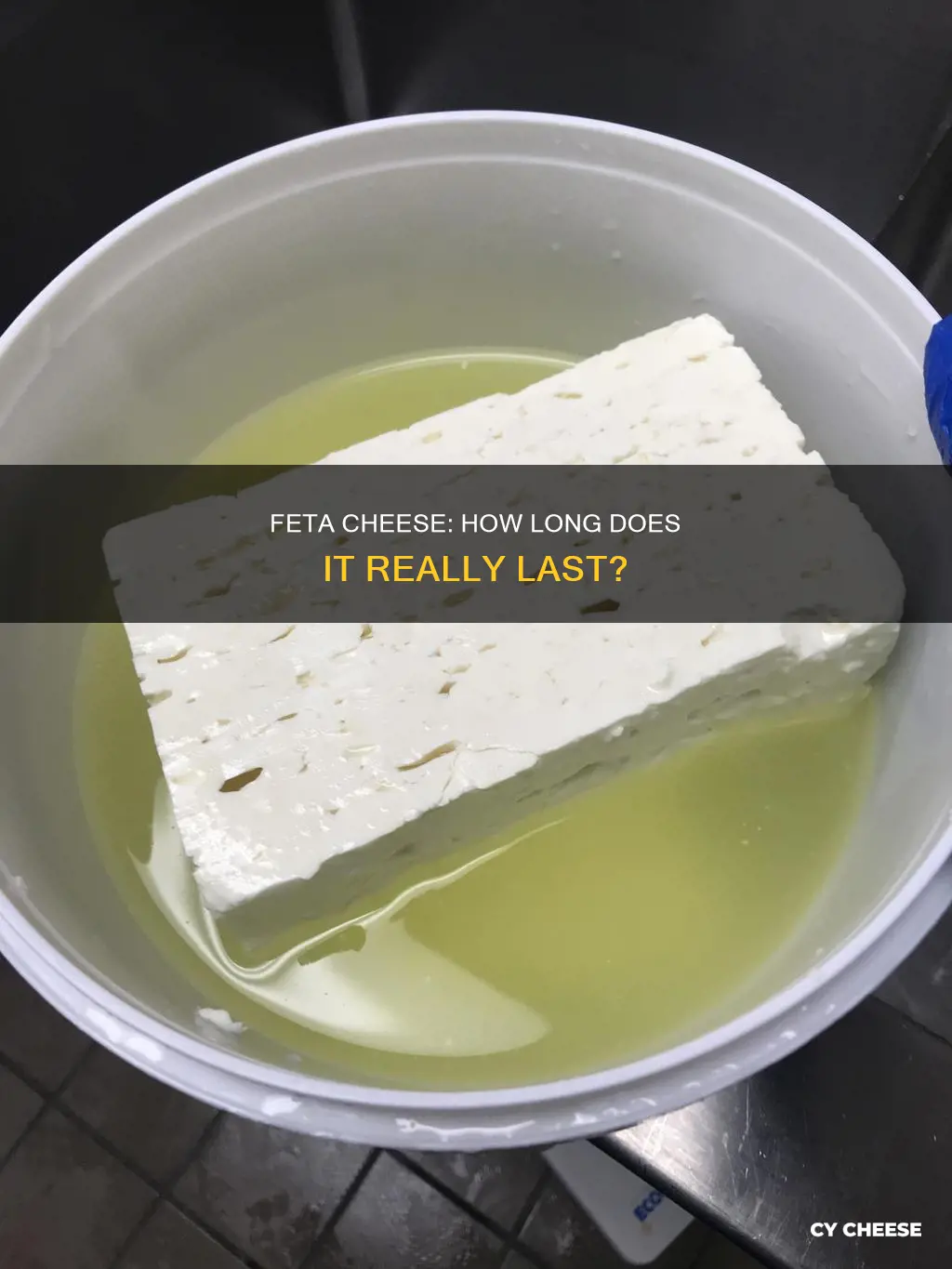 how long does an open pack of feta cheese last