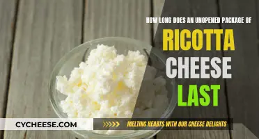 Ricotta Cheese: Unopened Package Shelf Life Explained